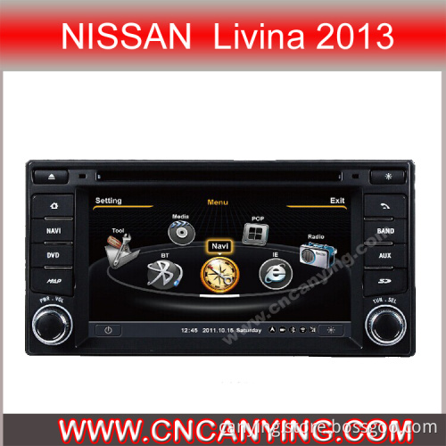 Special Car DVD Player for Nissan Livina 2013 with GPS, Bluetooth. with A8 Chipset Dual Core 1080P V-20 Disc WiFi 3G Internet. (CY-C274)